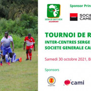 Tournoi de rugby inter-centres Serge Betsen Academy Society Generale Cameroun